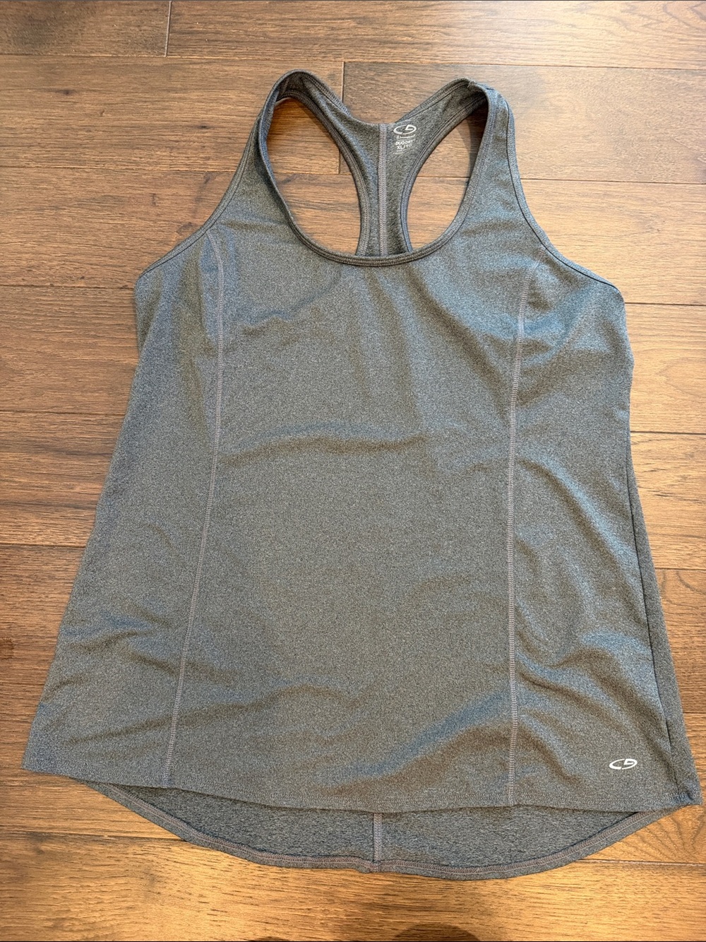 Champion Duo Dry Gray Racerback Performance Tank TopSize XL - C45-071